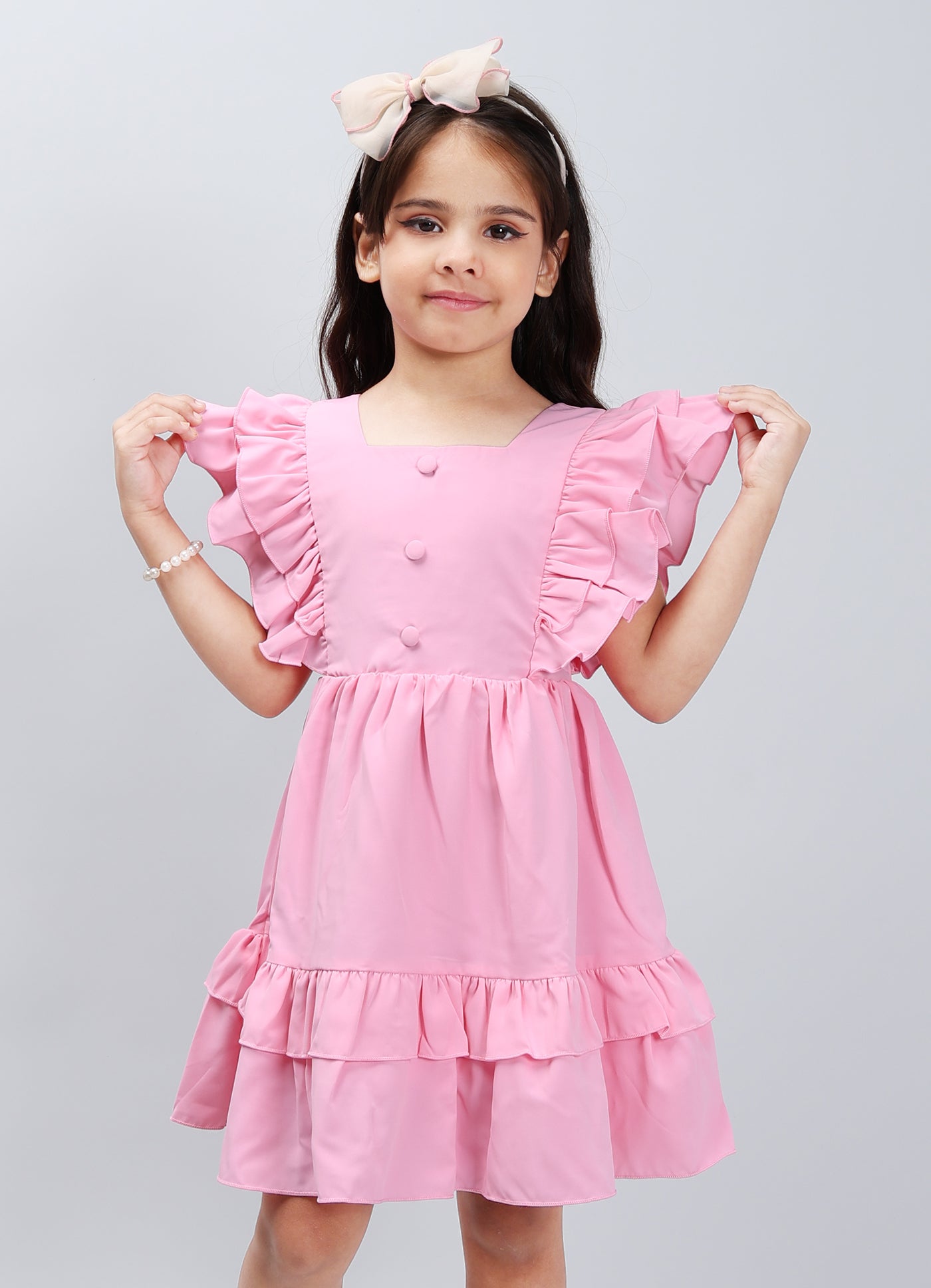 Solid Color Delight Frock
