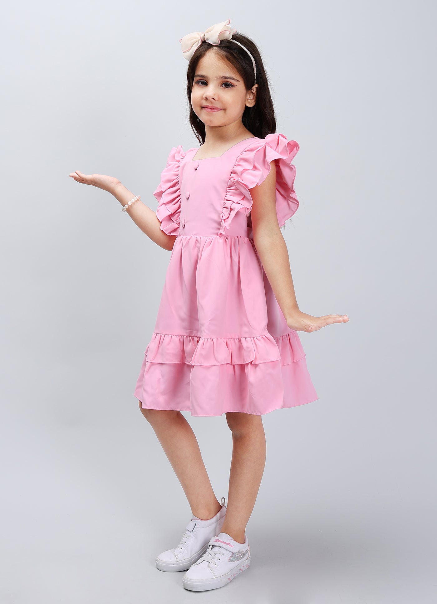 Solid Color Delight Frock