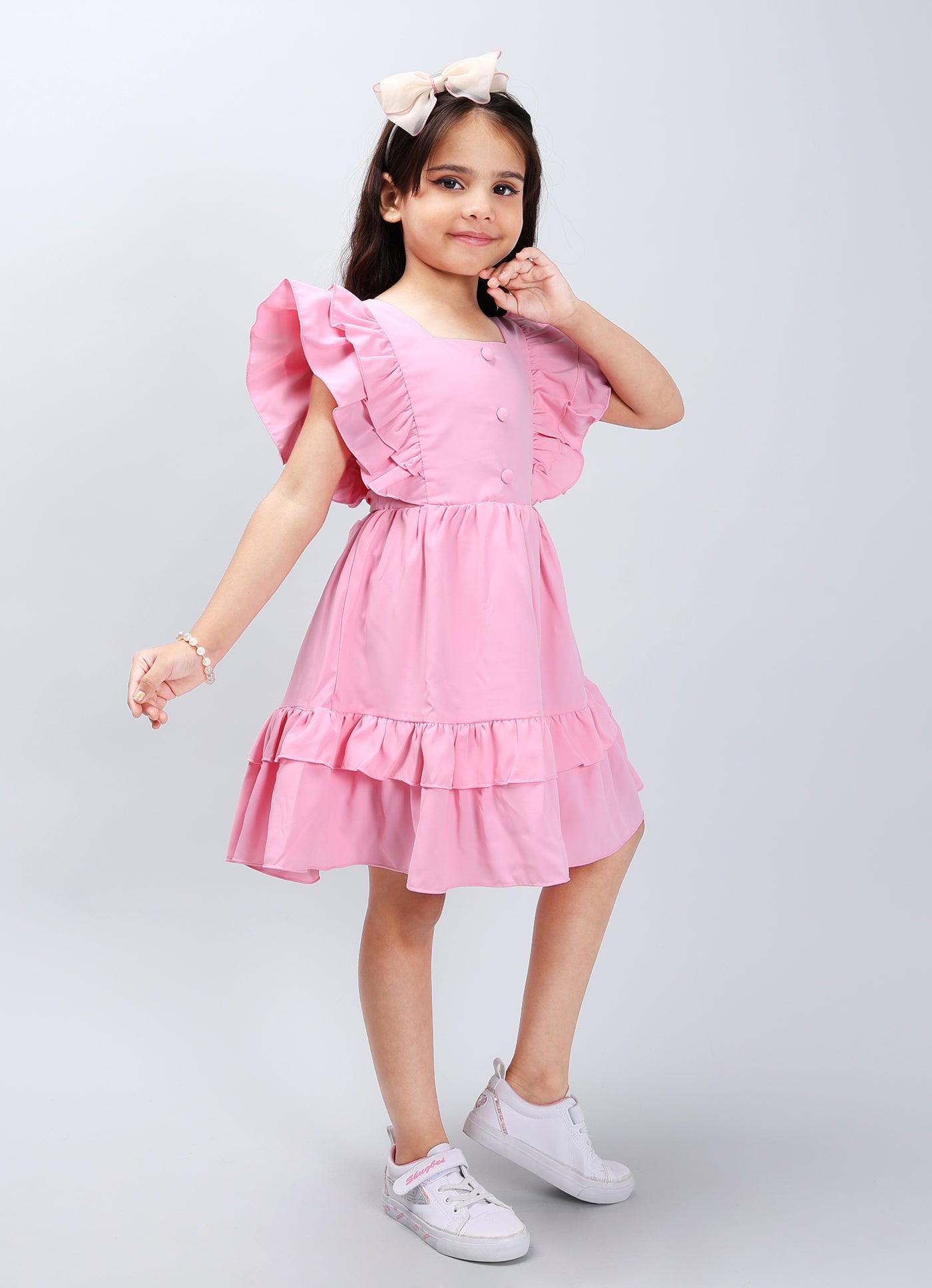 Solid Color Delight Frock