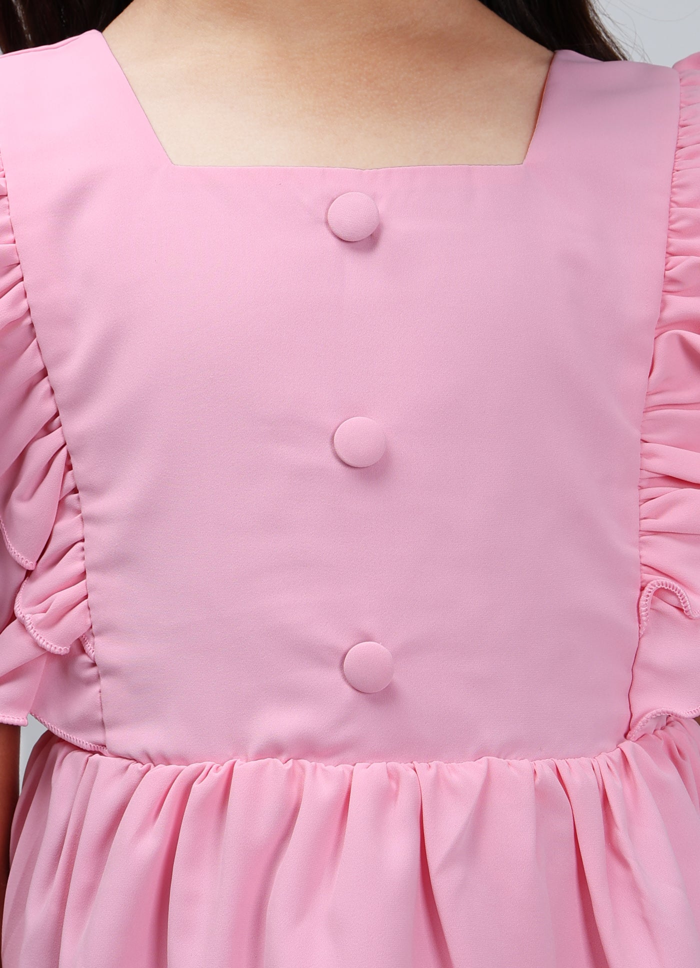 Solid Color Delight Frock