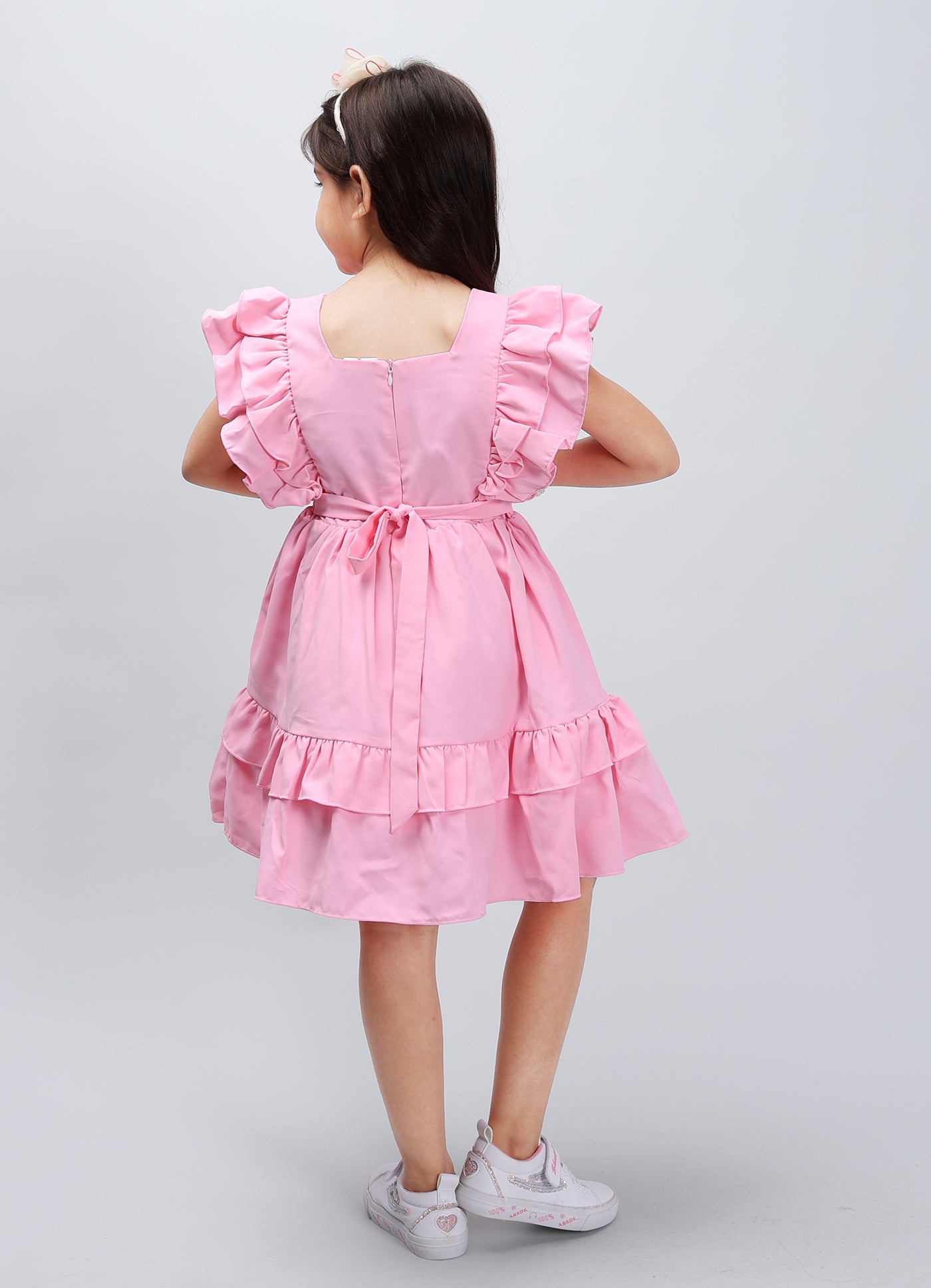 Solid Color Delight Frock