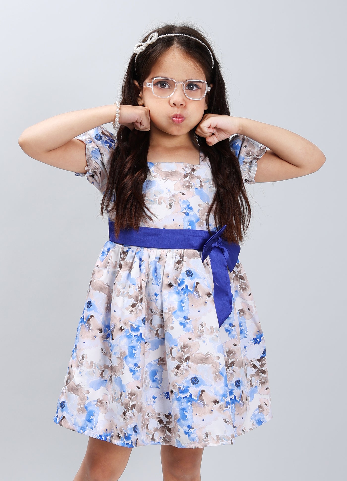 Charming Digital Print Frock