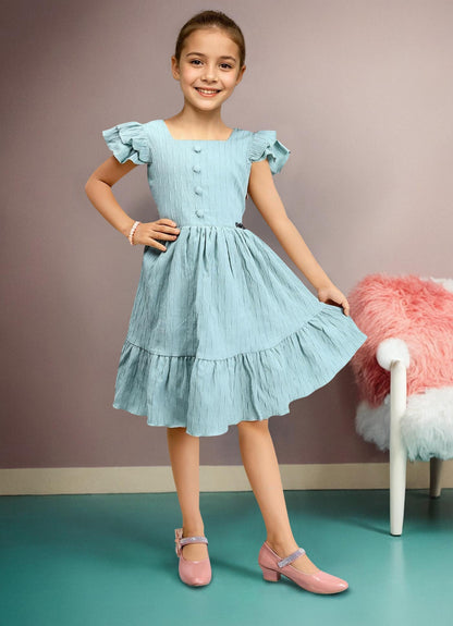 Classic Solid Color Frock