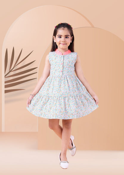 Digital Print Neon Dress