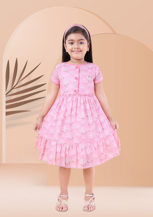 Floral Pink Dress