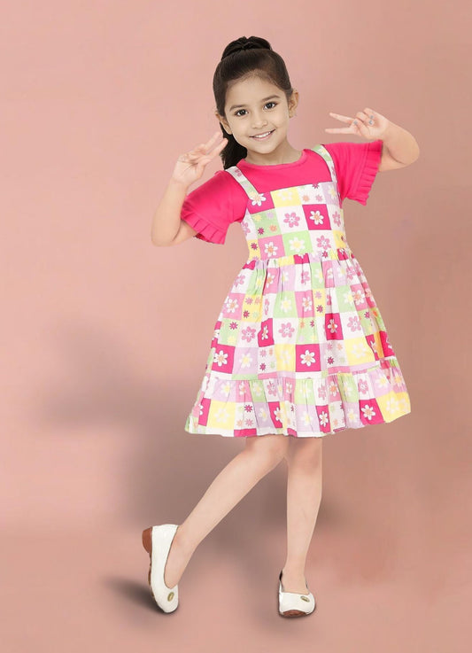 Dungaree Delight Frock
