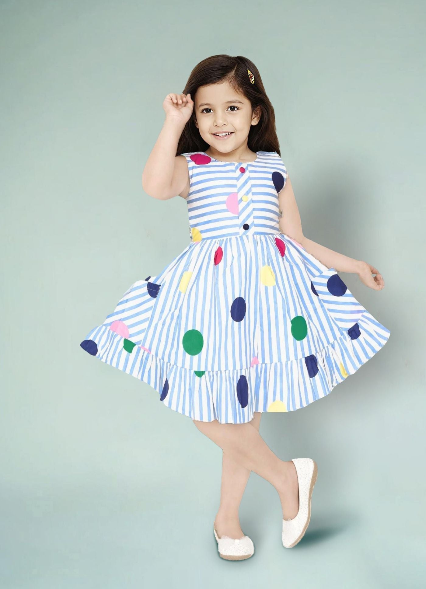 Lovely Digital Print Frock
