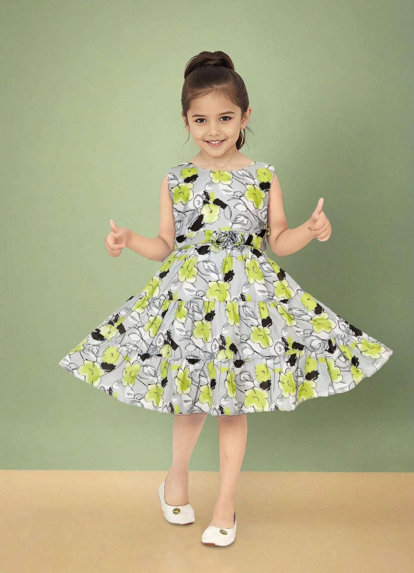 Adorable Digital Print Frock