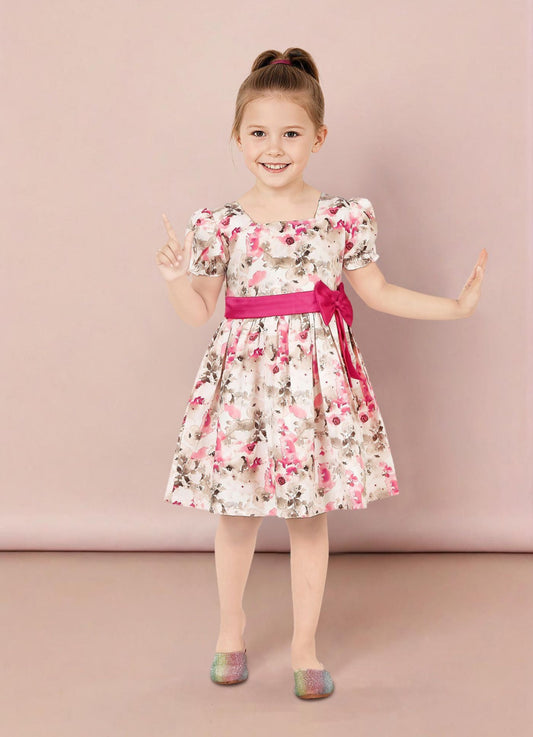 Charming Digital Print Frock