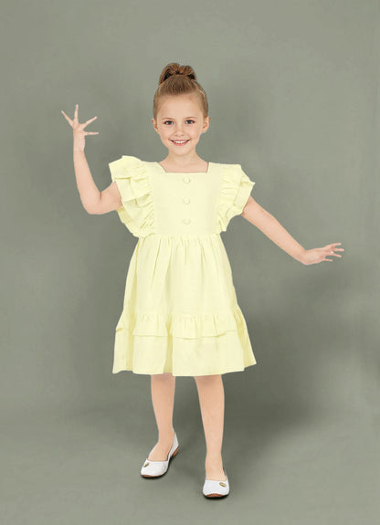 Solid Color Delight Frock