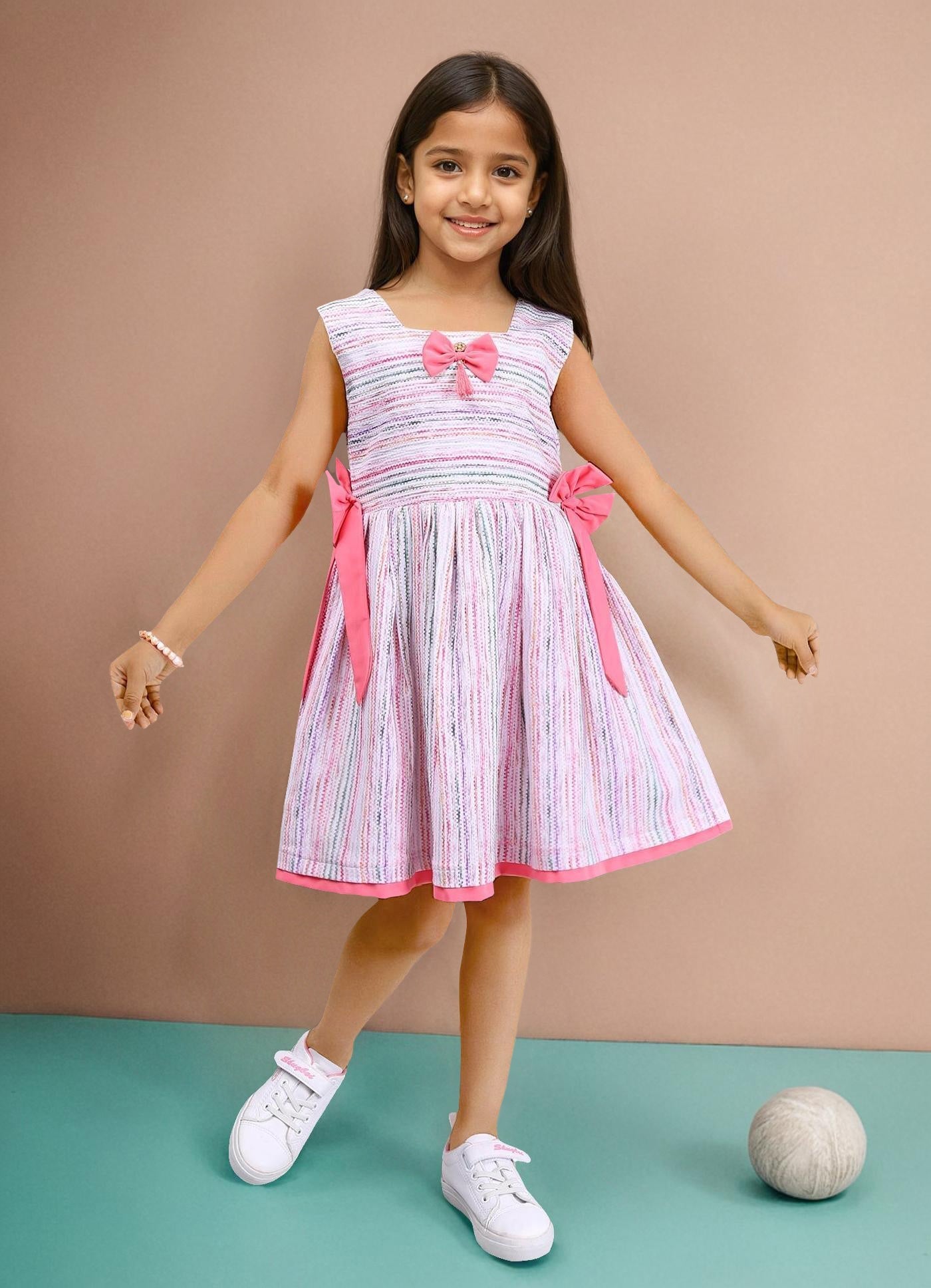 Charming Square Neck Frock