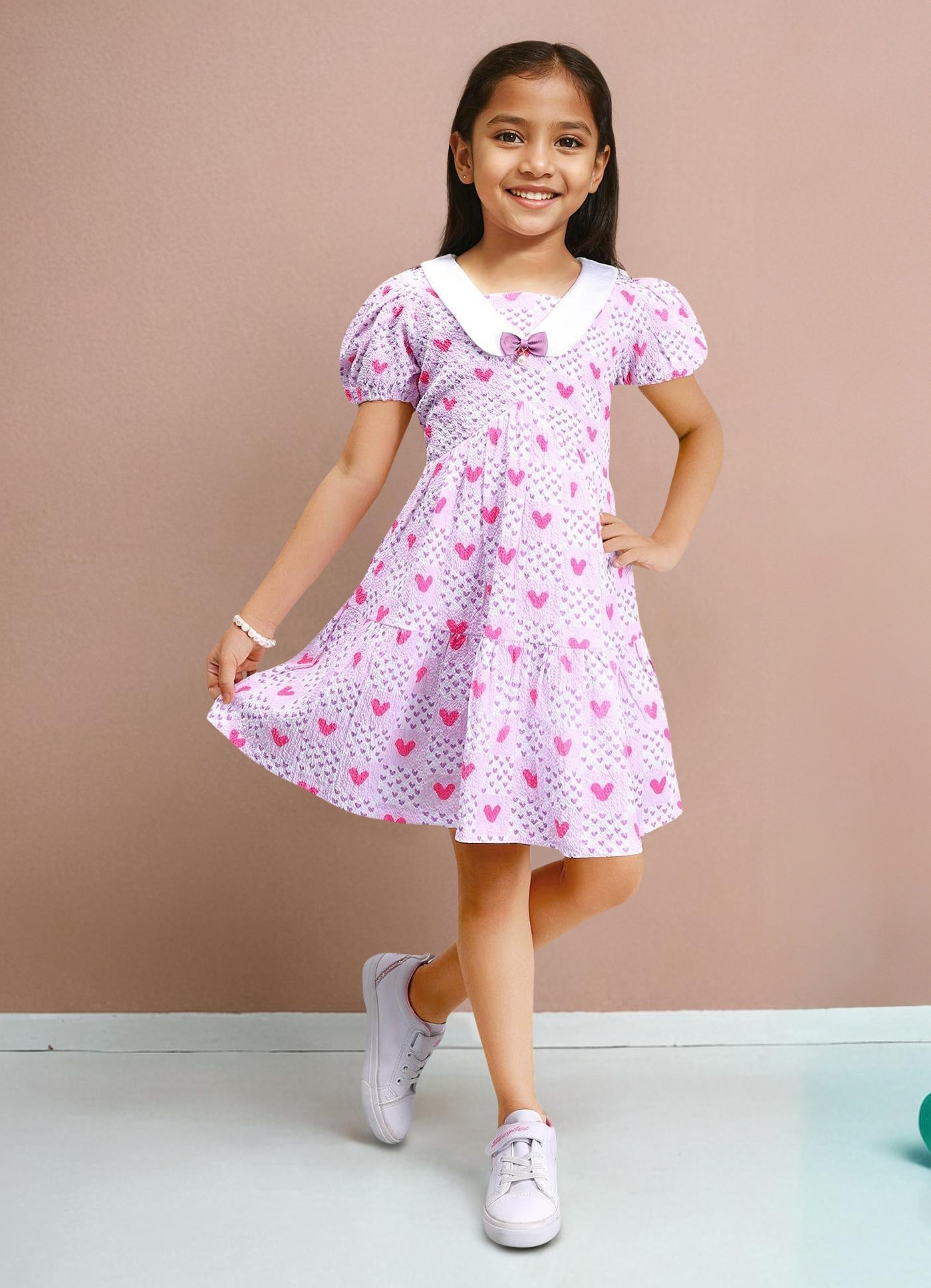 Playful Peter Pan Frock