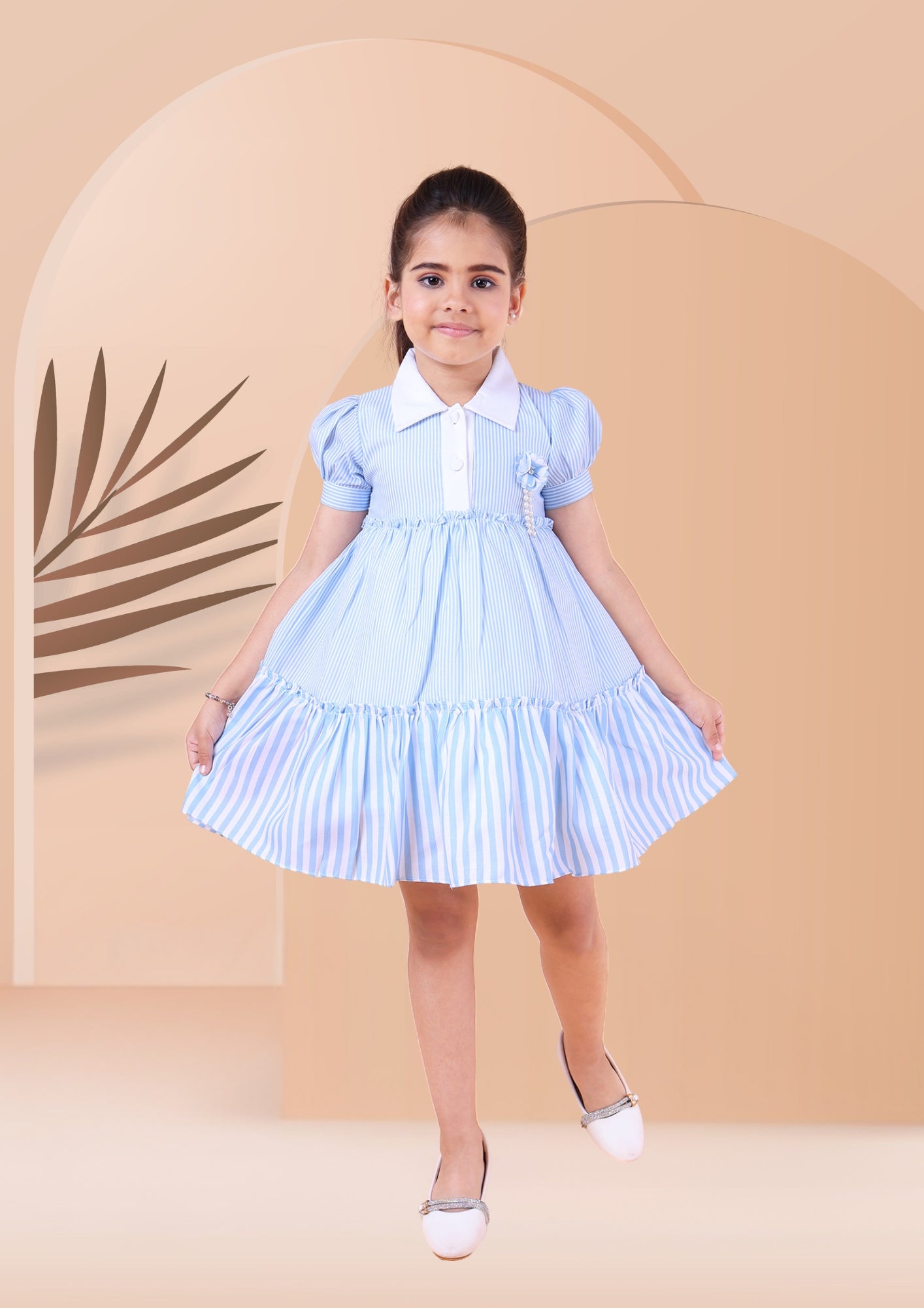 Shirt Striped Dress