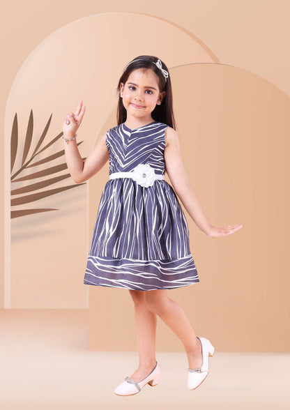 Pretty Zebra Print Dress