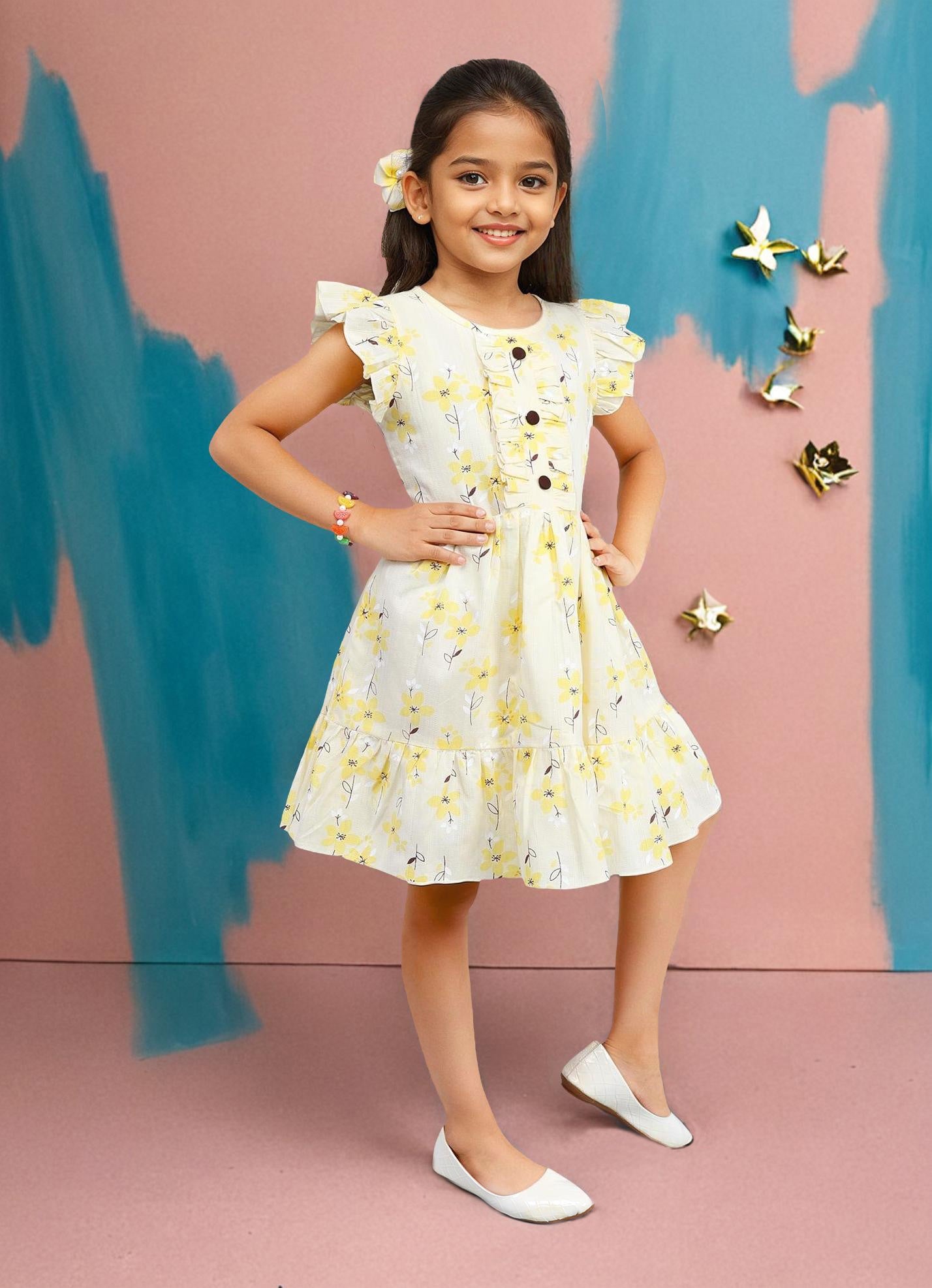 Sweet Print Delight Frock