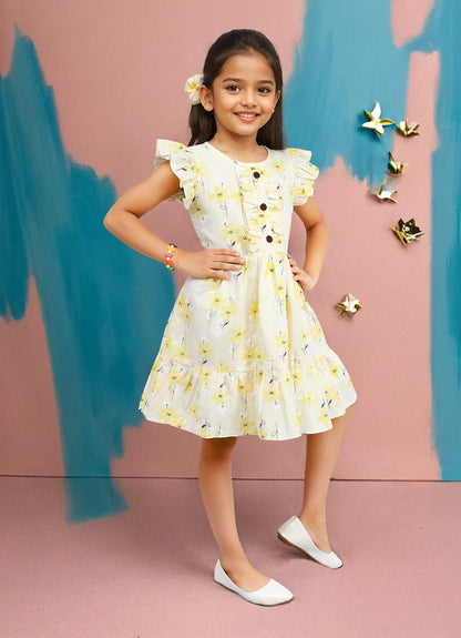 Sweet Print Delight Frock