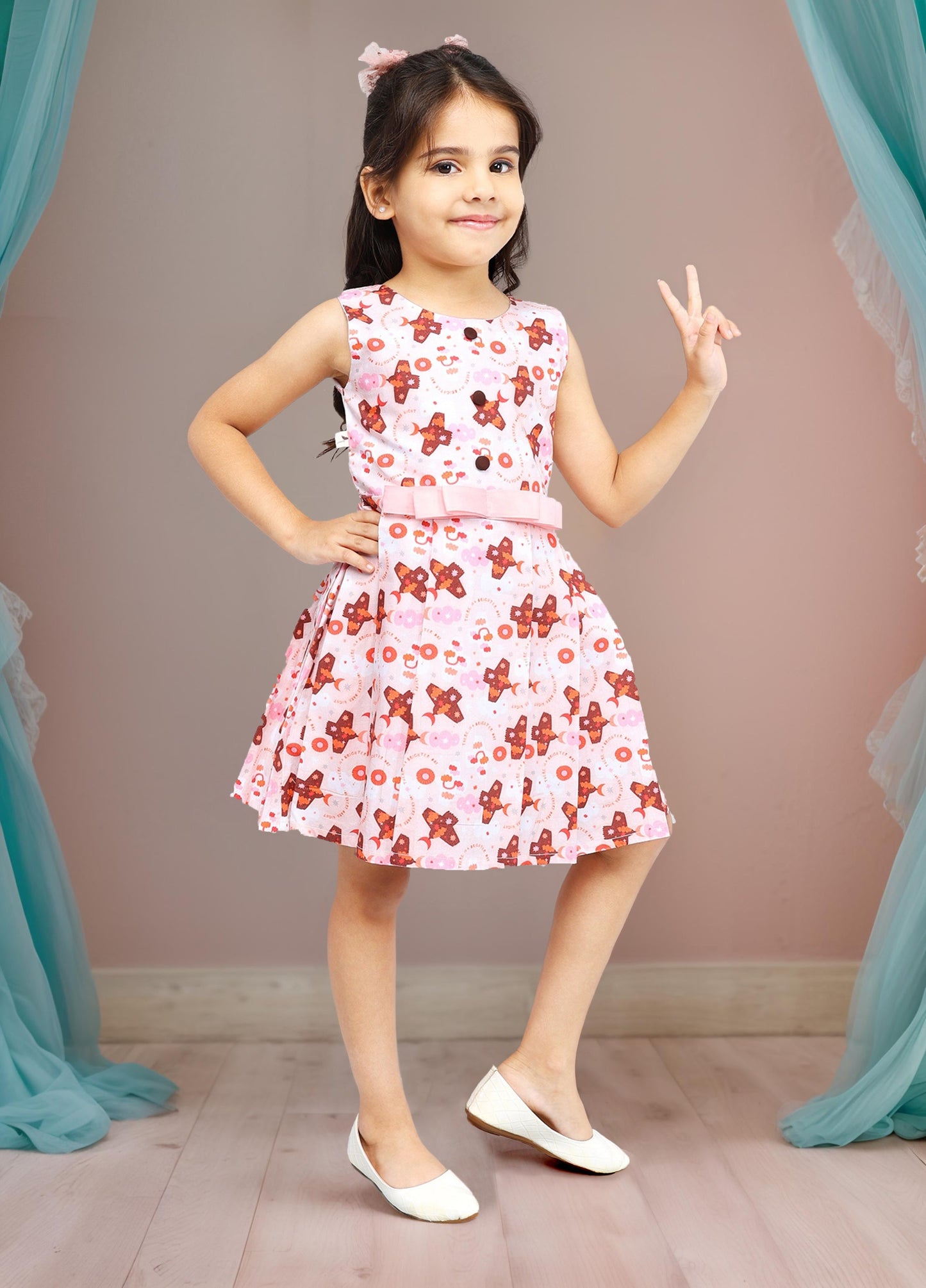 Playful Poplin Frock