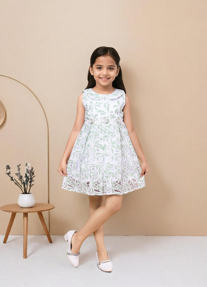 Floral Braso Party Dress