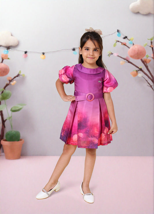 Vibrant Floral Dress