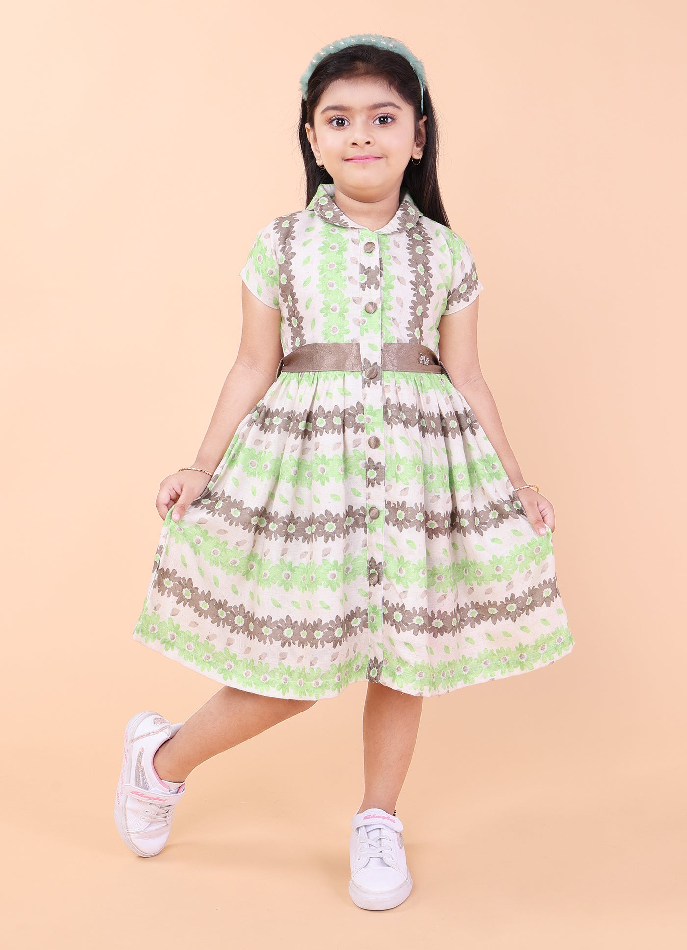 Meadow Bloom Shirt Dress