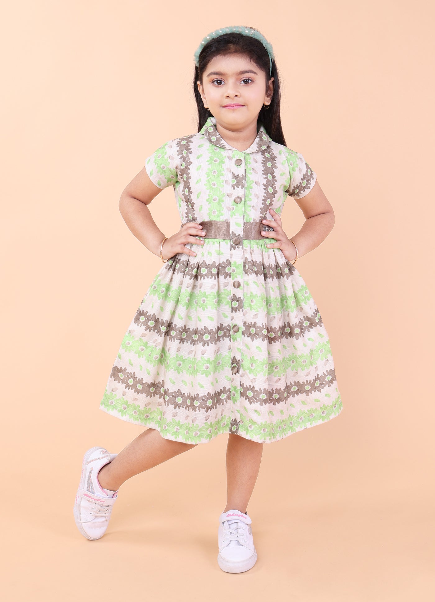 Meadow Bloom Shirt Dress