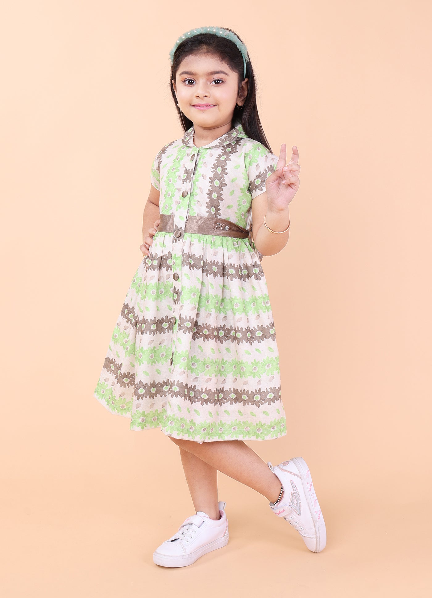 Meadow Bloom Shirt Dress