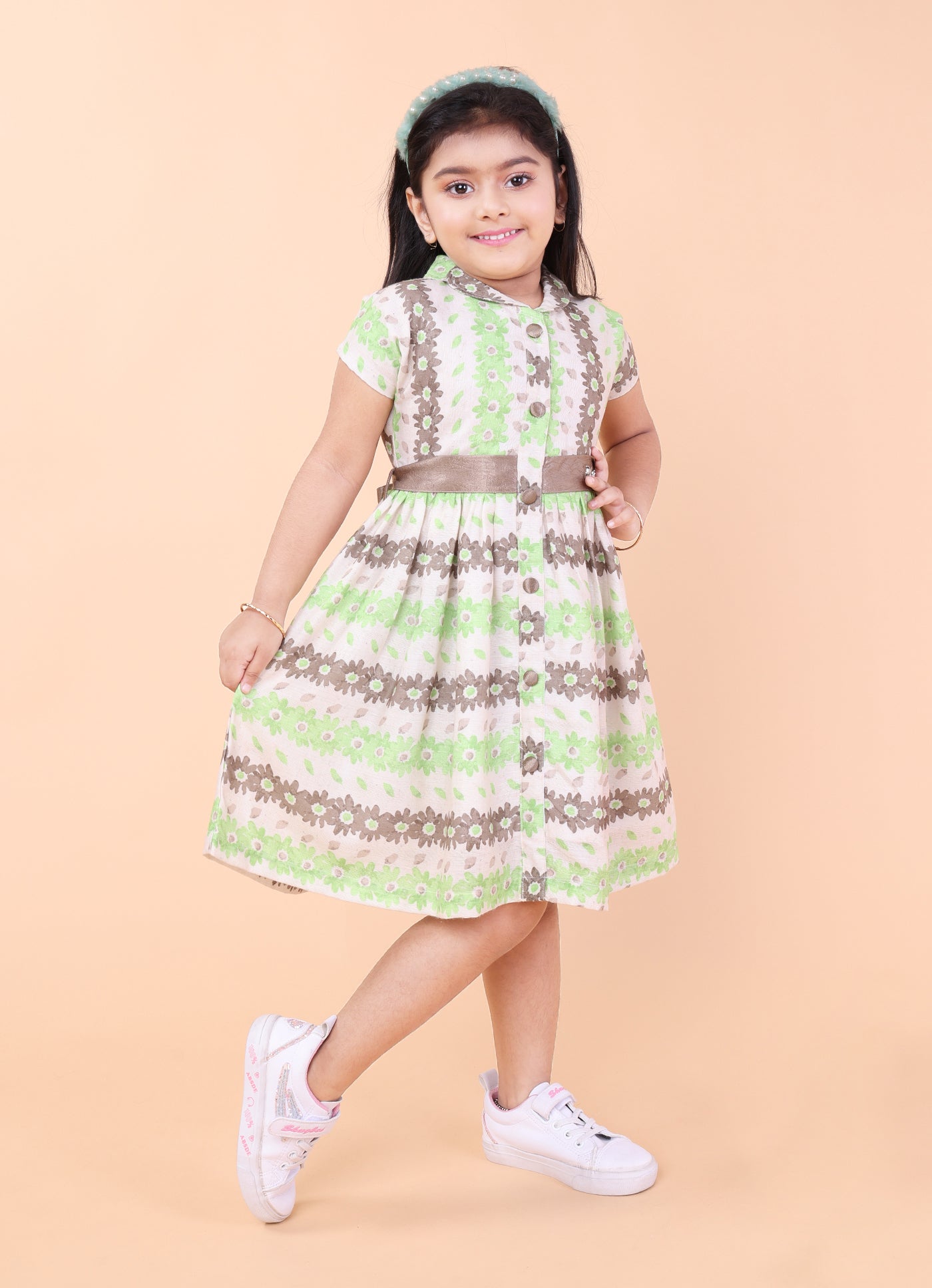 Meadow Bloom Shirt Dress