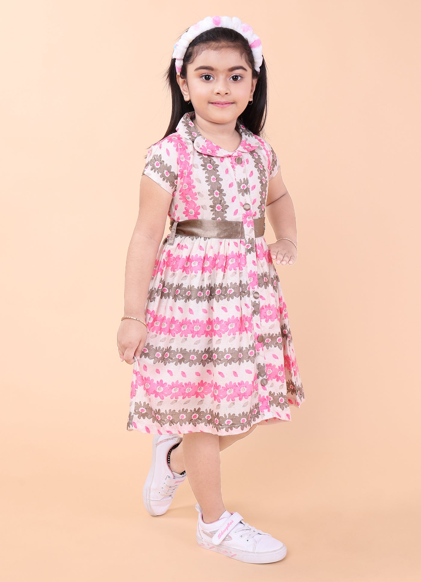 Meadow Bloom Shirt Dress