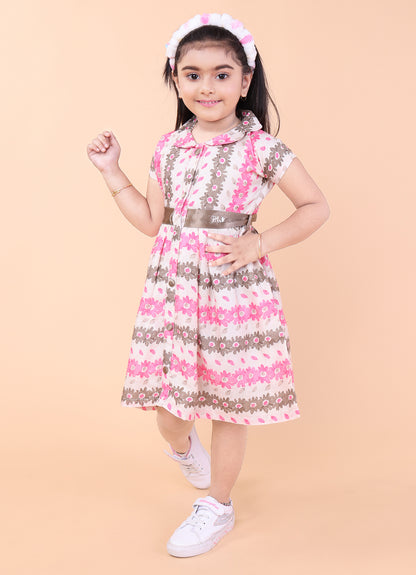 Meadow Bloom Shirt Dress