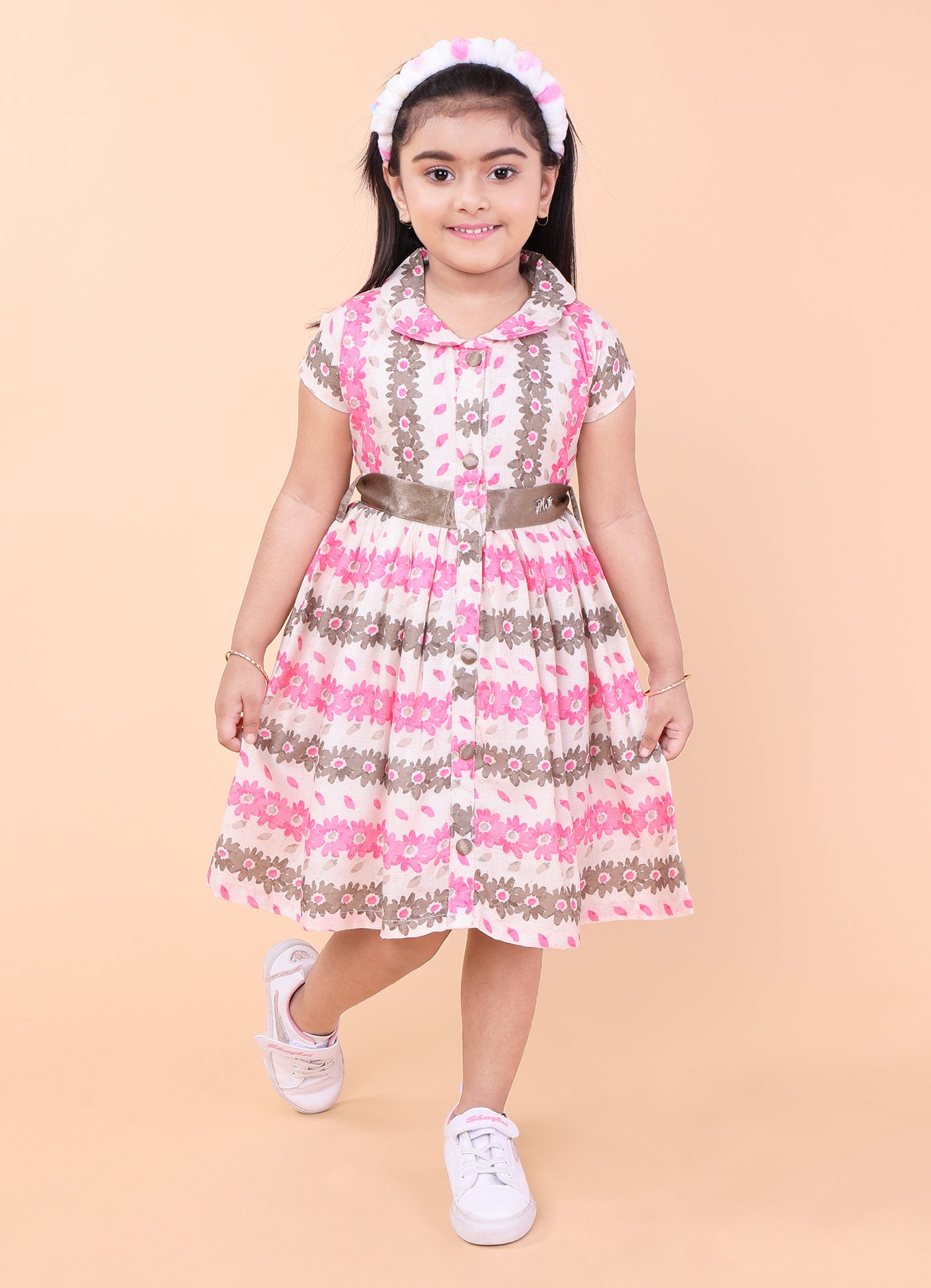 Meadow Bloom Shirt Dress