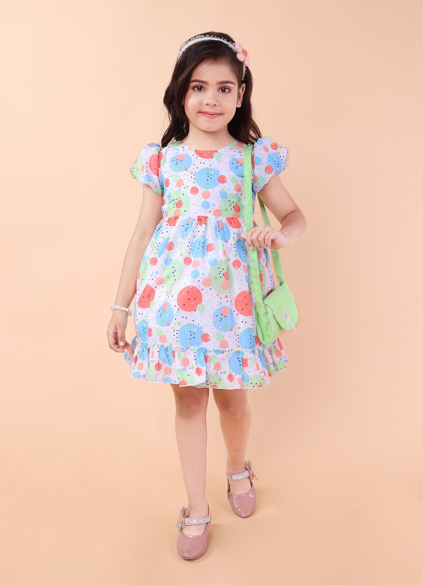 Bubbles Dress with Bag