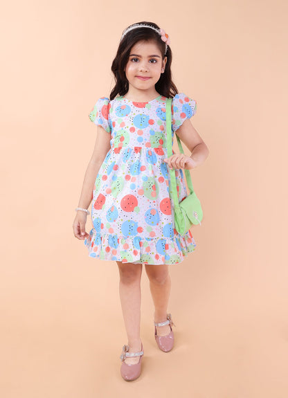 Bubbles Dress with Bag