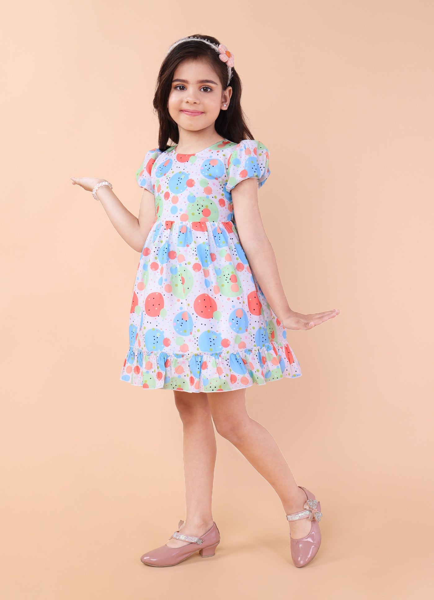 Bubbles Dress with Bag