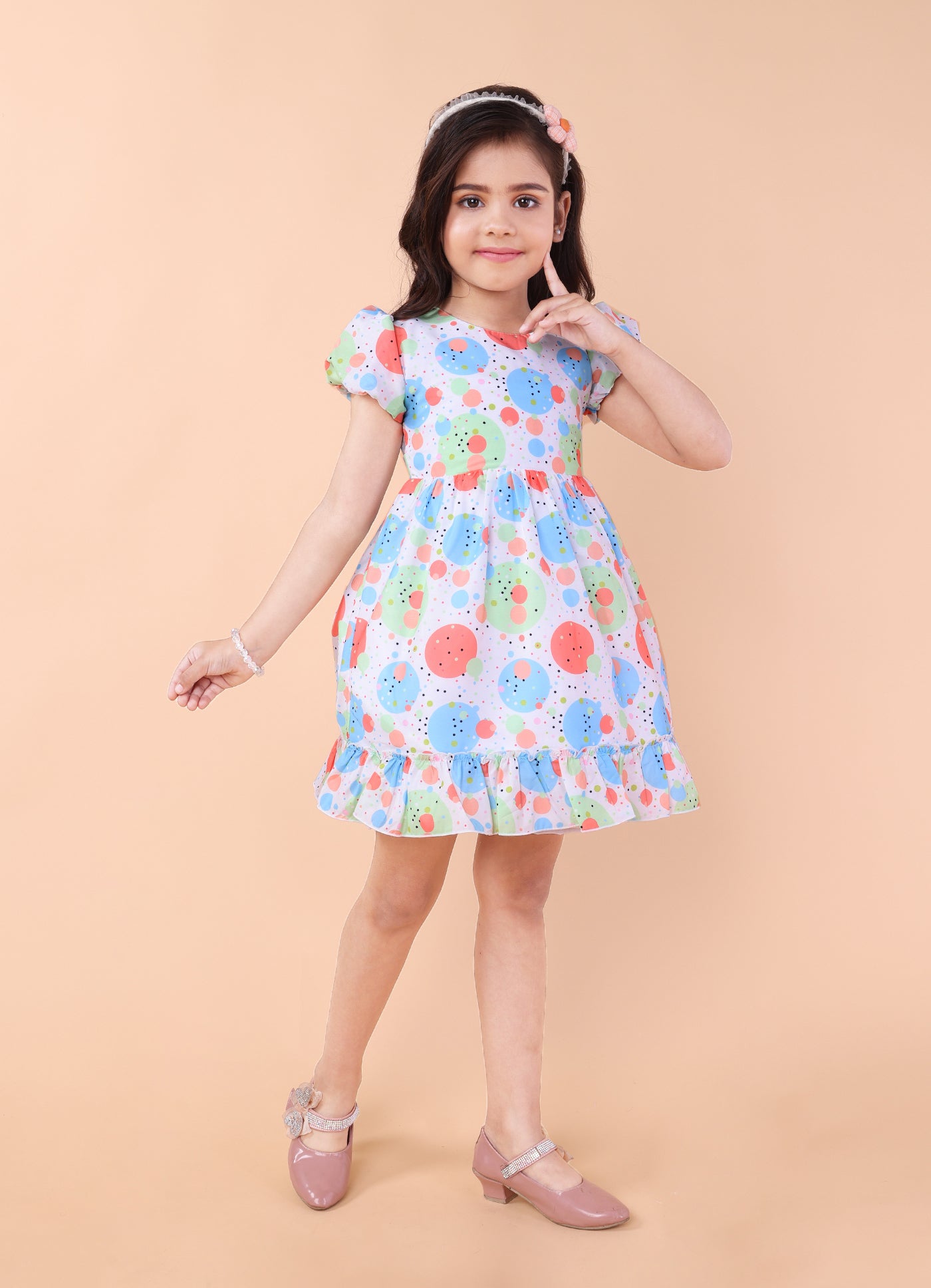 Bubbles Dress with Bag