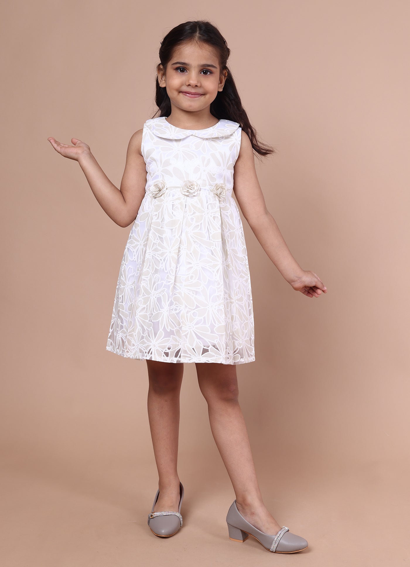 Floral Braso Party Dress