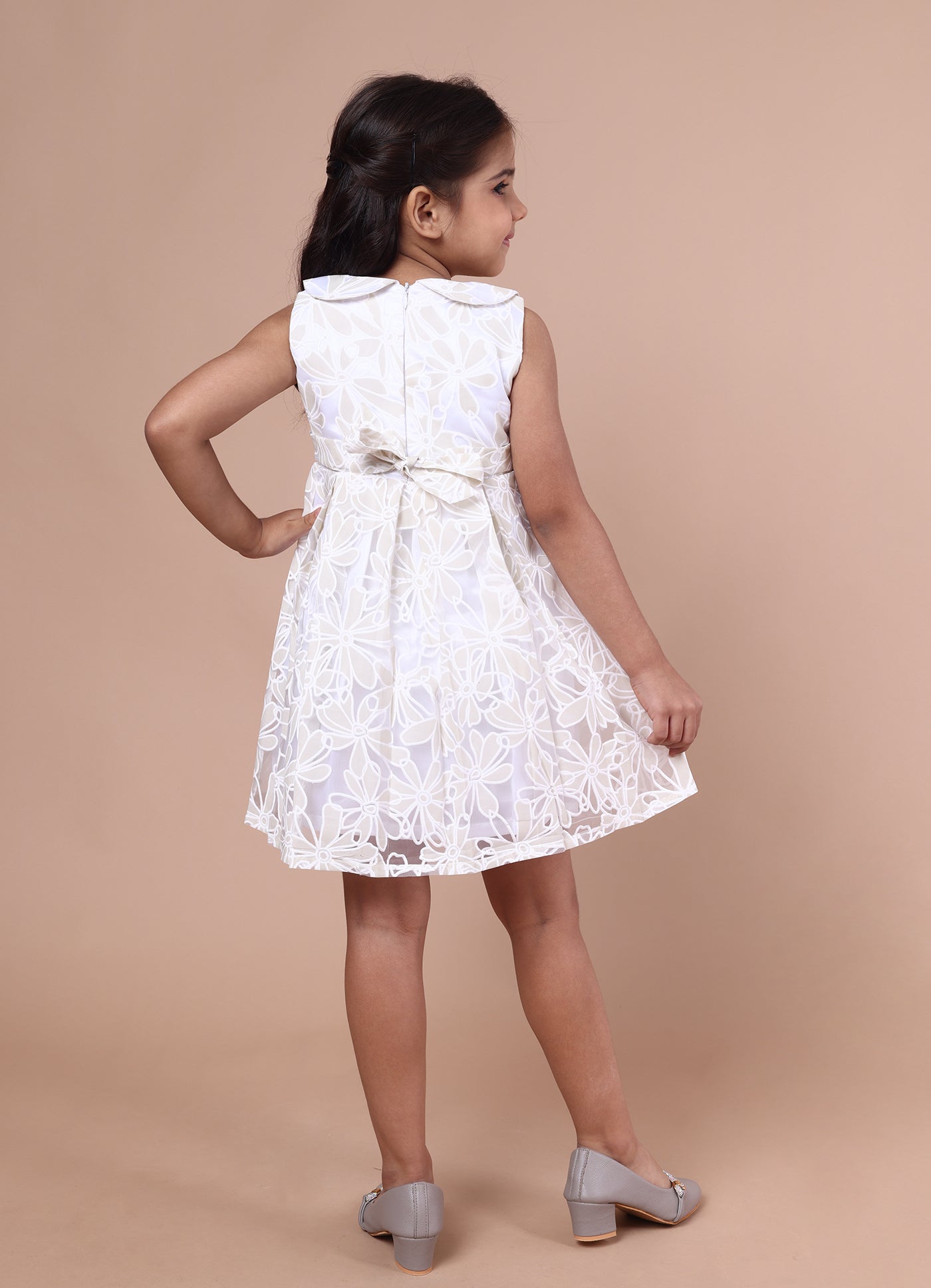 Floral Braso Party Dress