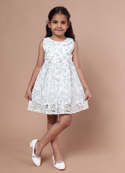 Floral Braso Party Dress