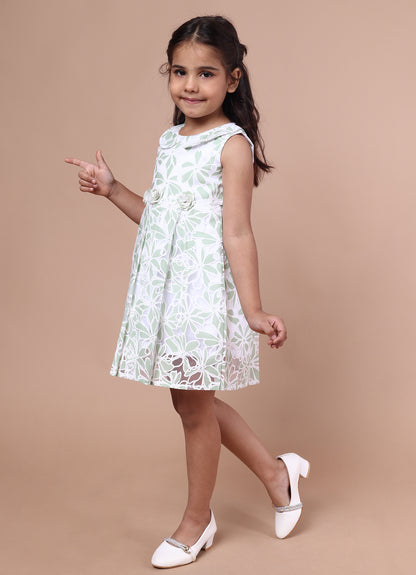 Floral Braso Party Dress