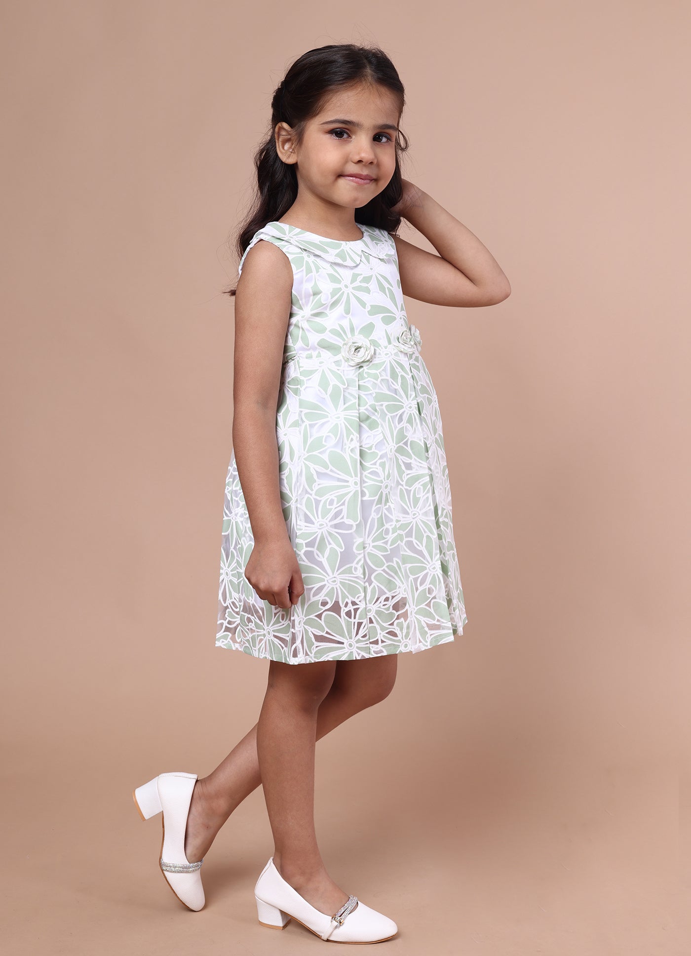 Floral Braso Party Dress