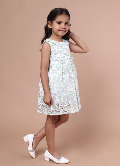 Floral Braso Party Dress