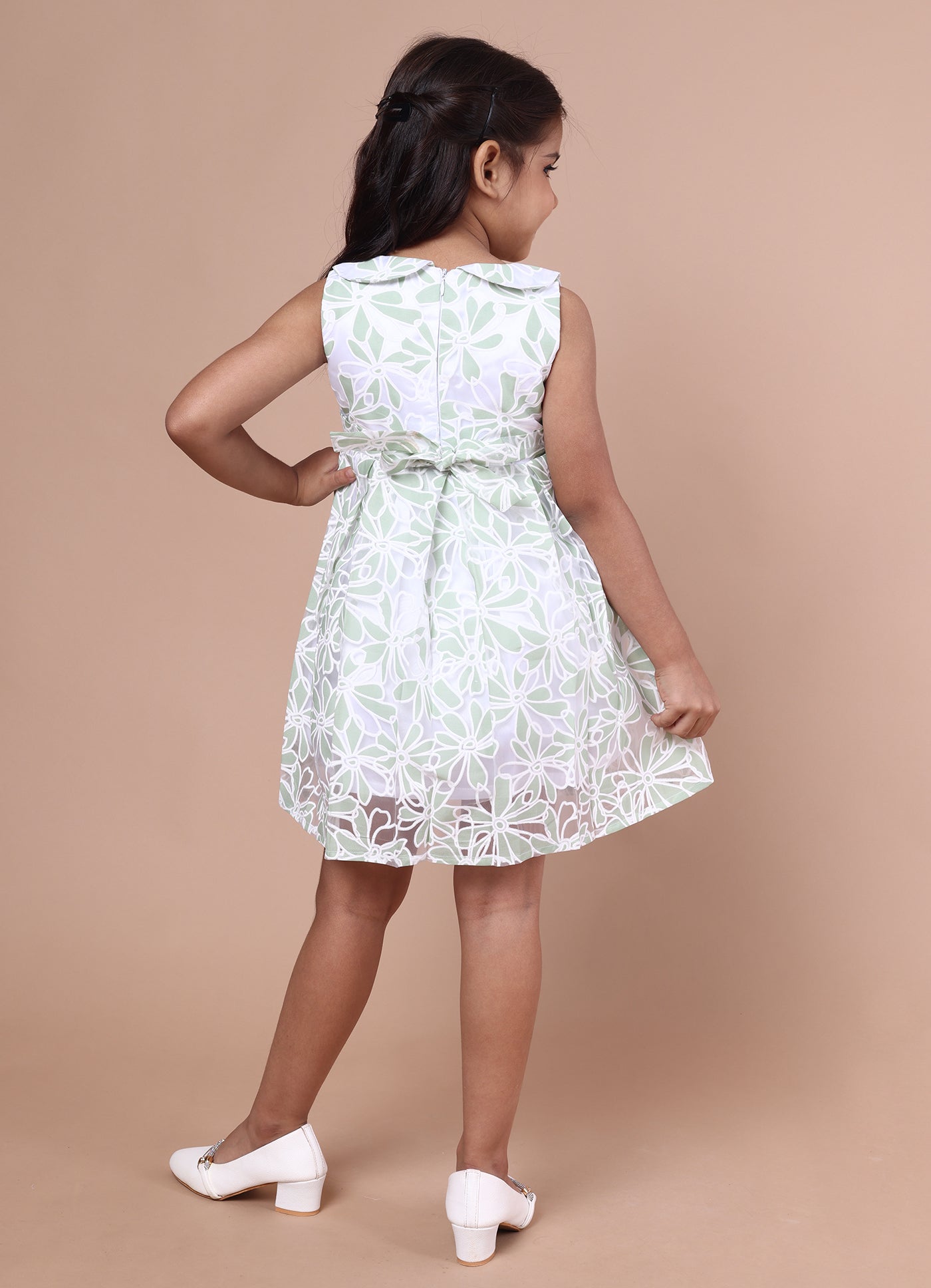 Floral Braso Party Dress