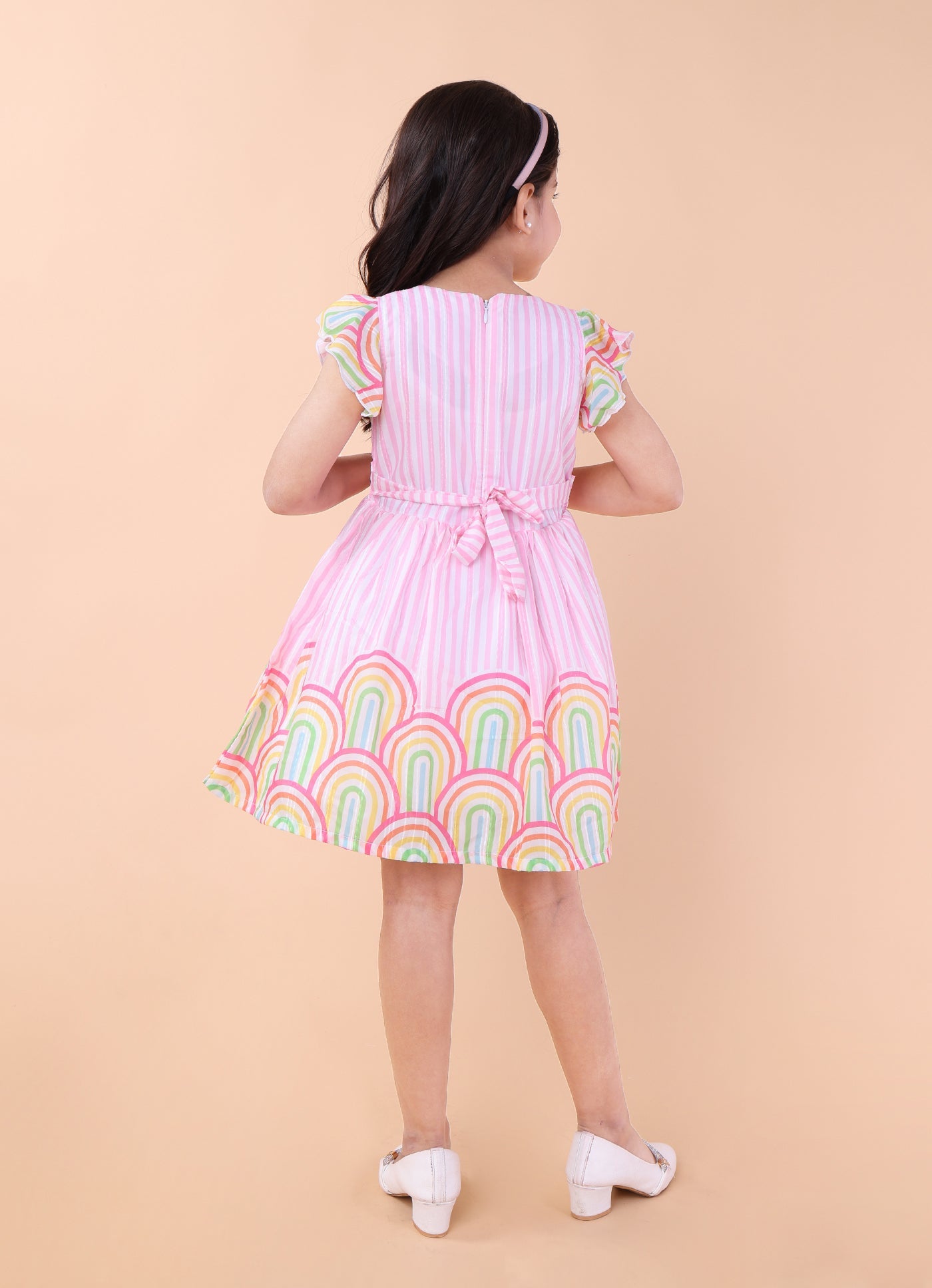 Bright Printed Colourful Dress