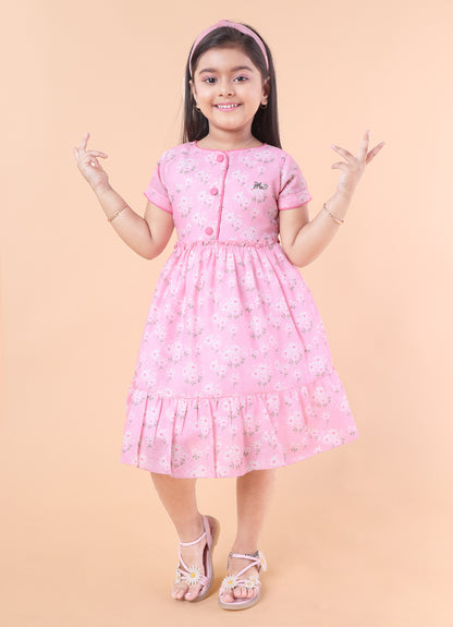 Floral Pink Dress