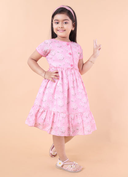 Floral Pink Dress
