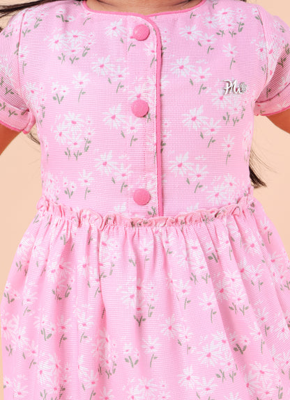 Floral Pink Dress