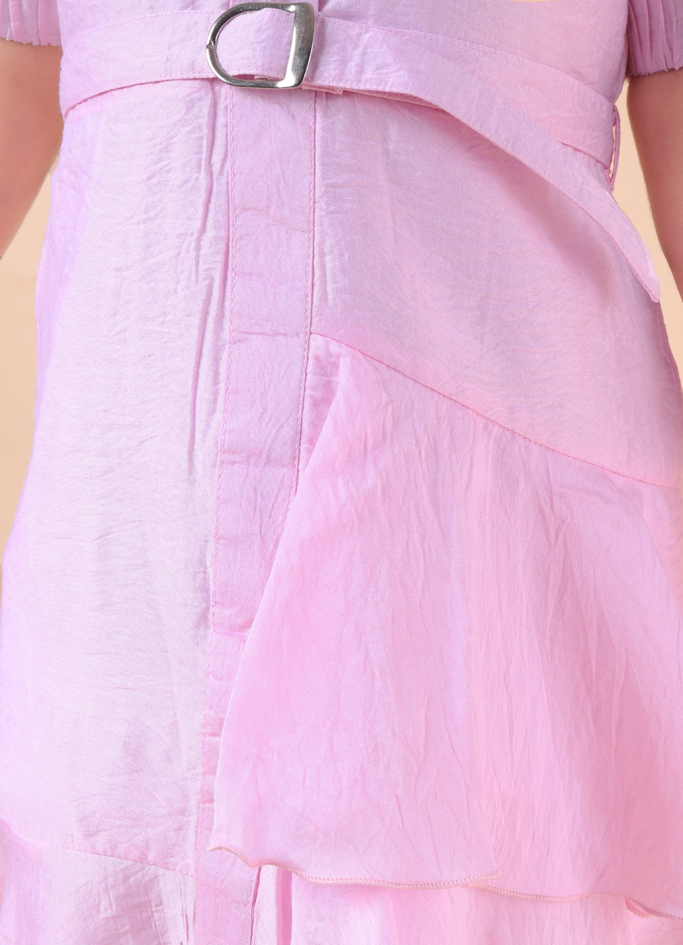 Pastel Breeze Ruffle Dress