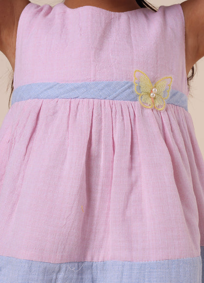 Multicolour Linen Dress