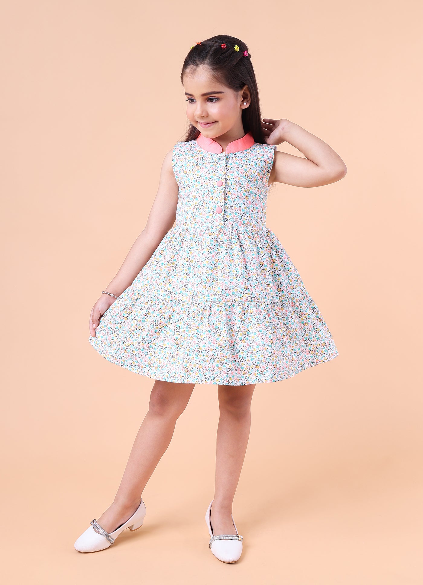 Digital Print Neon Dress