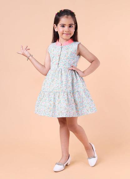 Digital Print Neon Dress