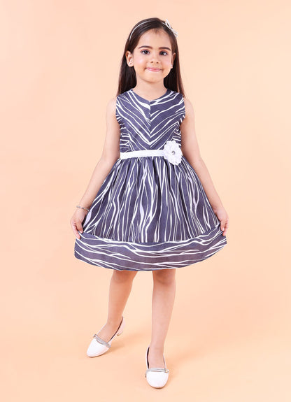 Pretty Zebra Print Dress